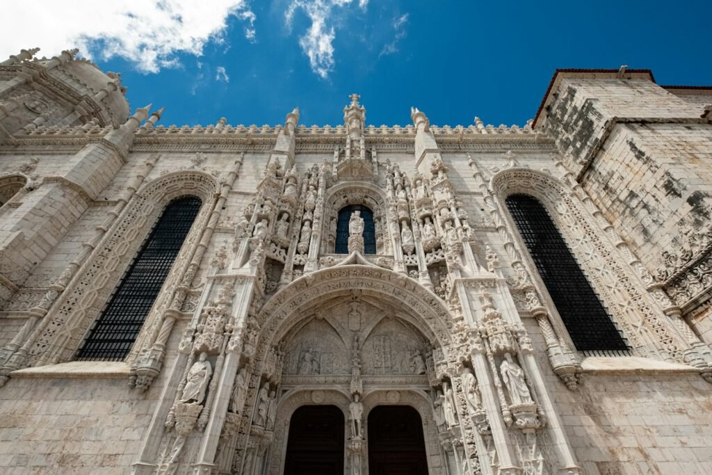 Gevel van het Mosteiro dos Jerónimos