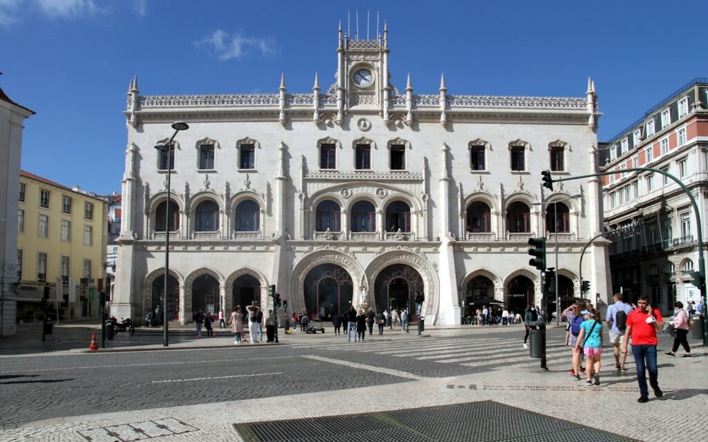 Station Rossio in Lissabon